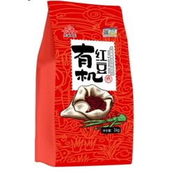 柴火大院 有机红豆 1kg  *2件