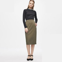 GU 极优 297588 女士针织半身裙