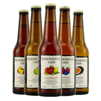 REKORDERLIG 瑞可德林 女士低度果酒Cider 鸡尾酒 330ml*6瓶 6支 *2件