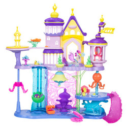 Hasbro 孩之宝 小马宝莉 女孩玩具 电影系列 C1057 坎特洛特和水中王国套装 +凑单品
