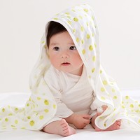 PurCotton 全棉时代 婴幼儿纯棉纱布抱被 80*80cm