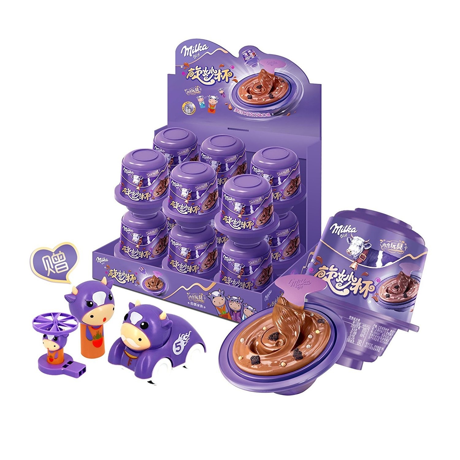 妙卡旋妙杯含奥利奥饼干碎及脆谷粒可可酱糖果20g122件