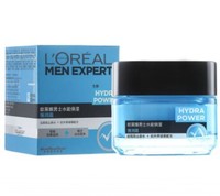 L'OREAL PARIS 巴黎欧莱雅 男士水能保湿强润霜 50ml *3件