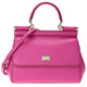 Dolce & Gabbana 杜嘉·班纳 女士粉红色牛皮手提单肩斜挎包 BB6003 A1001 8H412