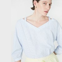 西雅衣家 C&A CA200204426 女士露肩衬衫