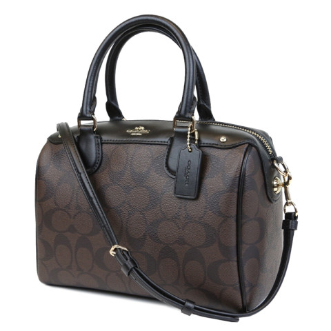 COACH\/蔻驰女包2018新款印花单肩斜挎波士