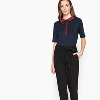 La Redoute Collections 女士翻领T恤