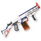 限地区：孩之宝（Hasbro）NERF热火 软弹枪 精英系列 升级版速瞄发射器（橙白黑）户外玩具A0713 +凑单品