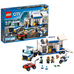 乐高（LEGO） LEGO乐高积木玩具儿童拼插积木 城市警察消防系列 移动指挥中心60139