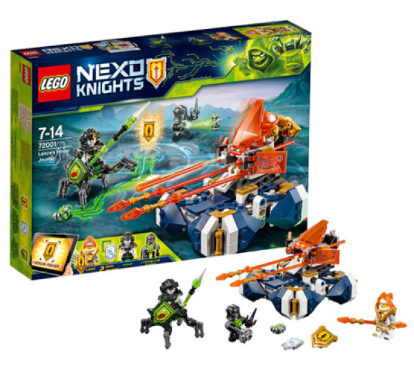商品lego 乐高 未来骑士团系列 72001 兰斯的旋转长枪战车