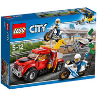 LEGO 乐高 City 城市系列 60137 追踪重型拖车 *2件