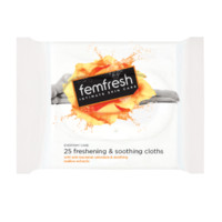 凑单品：femfresh 芳芯 女性洁肤湿巾 25片
