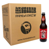 PANDA BREW 熊猫精酿 苦丁淡艾啤酒 330ml 6支