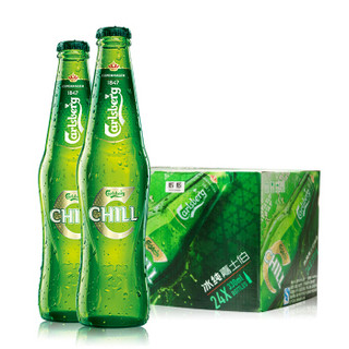 Carlsberg 嘉士伯 冰纯 啤酒 330ml*24瓶 整箱装