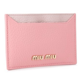 MIU MIU Madras 女士真皮卡夹