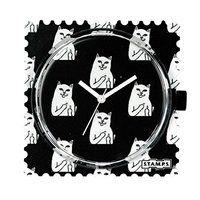 S.T.A.M.P.S. 诗坦 Cat You 104807 中指猫邮票腕表