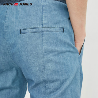 JackJones 杰克琼斯 218232503 男士锥形牛仔九分裤 