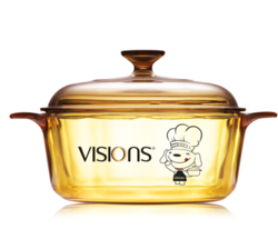 VISIONS 康宁 晶彩透明锅 京东JOY联名款  2.25L