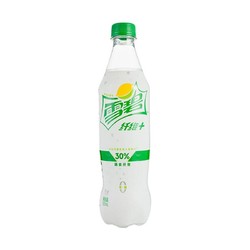 Sprite 雪碧 纤维+柠檬味零卡零糖汽水饮料 500ml *5件