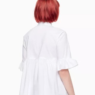 kate spade 凯特丝蓓 ruffle sleeve shirt 女士喇叭袖衬衫