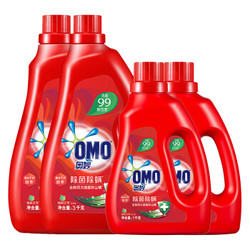 奥妙(OMO) 除菌除螨洗衣液 3kg*2 +1kg*2 （新老包装随机发货）