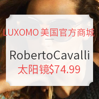 海淘活动、值友专享: LUXOMO美国官方商城 Roberto Cavalli女款太阳镜 独家促销 