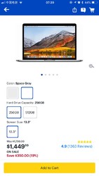Best buy MacBook pro 13寸17款 带把低配版 优惠促销