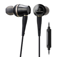 audio-technica 铁三角 ATH-CKR100iS 入耳式有线耳机 黑色