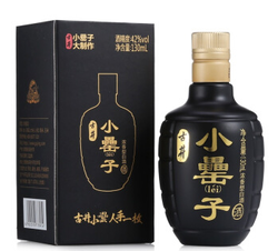 古井贡牌 古井贡酒 小罍子 42度 130ml*12 礼盒装 浓香型白酒