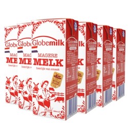 Globemilk 荷高 脱脂牛奶 200ml*12盒