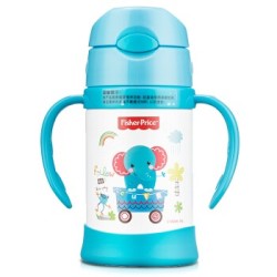 Fisher-Price 费雪 婴儿童吸管杯 300ML *4件