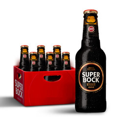 超级波克（SuperBock） 黑啤酒 250ml*6 小瓶 整箱啤酒 葡萄牙原瓶进口