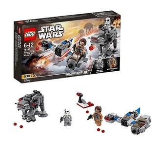 LEGO 乐高  Star Wars TM 星球大战系列  75195 飞船对战步行机甲迷你战队对战套装 *2件