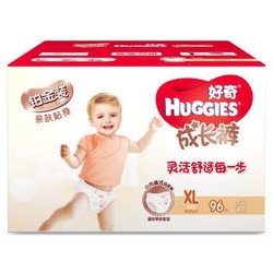 Huggies 好奇  铂金装成长裤 XL96片