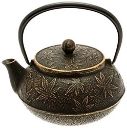 Iwachu 岩铸 日本铸铁茶壶 枫叶 660ml