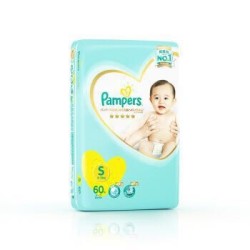 Pampers 帮宝适 一级帮婴儿纸尿裤 S60片 +凑单品