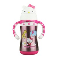 Hello kitty 凯蒂猫 儿童保温吸管水杯 300ml