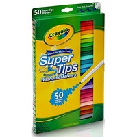 Crayola 绘儿乐 58-5050 50色可水洗细杆水笔