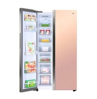 Haier 海尔 BCD-625WDGEU1 变频风冷对开门冰箱 625L 玫瑰金