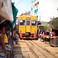 当地玩乐：泰国曼谷 丹嫩沙多水上市场/美攻铁道市场一日游