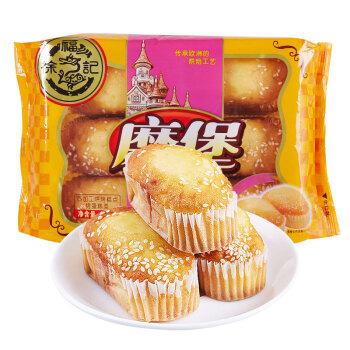 徐福记磨堡蛋糕芝麻味190g *11件