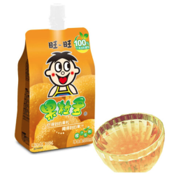 wantwant旺旺果粒多果汁饮料香橙味300ml5件