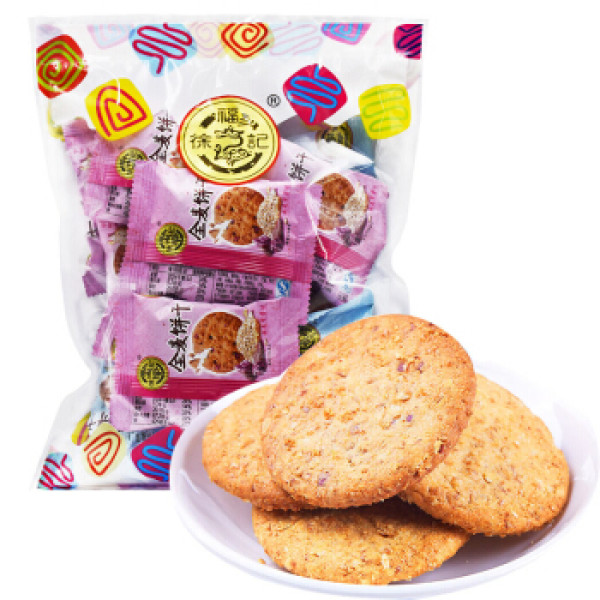 商品徐福记 全麦饼干 混合口味 300g