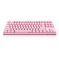 AKKO Ducky 3087 PBT 侧刻 机械键盘 87键 Cherry 粉色