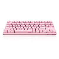 AKKO Ducky 3087 PBT 侧刻 机械键盘 87键 Cherry 粉色 茶轴