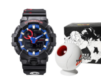 CASIO 卡西欧 G-SHOCK × 七龙珠联乘系列- 特兰克斯版 GA-700LT-1APRDB 男士运动腕表