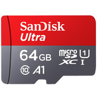 1日0点：SanDisk 闪迪 A1 至尊高速移动 MicroSDXC卡 64GB