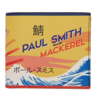 Paul Smith Mackerel Can 男士真皮钱包