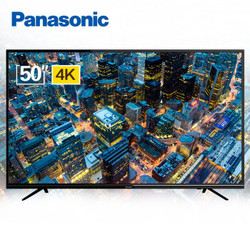 松下（ Panasonic）电视 TH-50FX580C 50英寸 4K超高清HDR 安卓6.0系统 WiFi智能液晶电视机