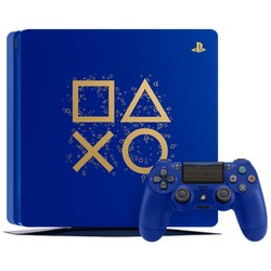 SONY 索尼 PlayStation 2018年Days of Play限量纪念版主机+银色/晶透手柄